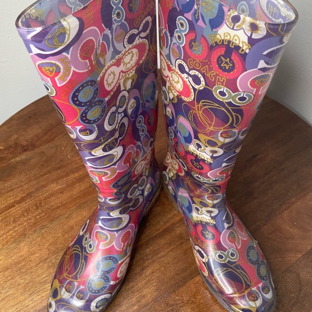 Coach Rainboots